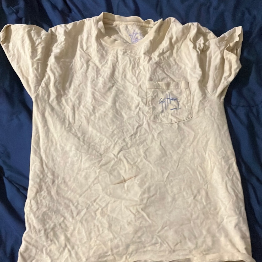 Guy Harvey yellow shirt size M